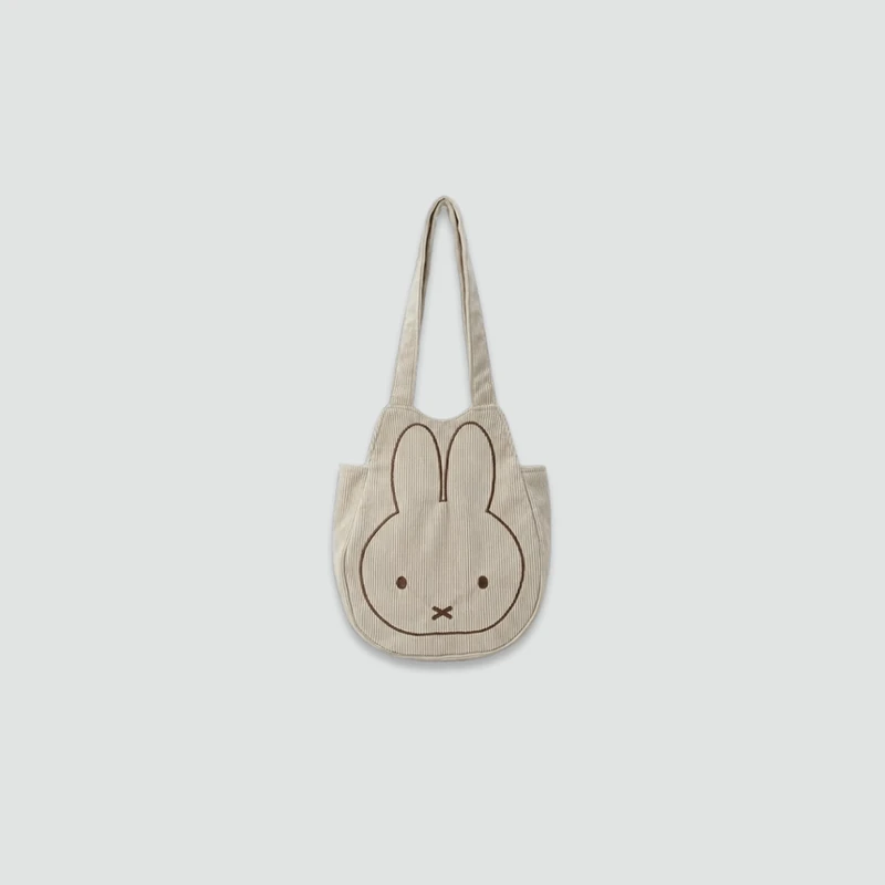 Women’s woman womens Men’s man mens Unisex Genflex Gender Neutral Genderfluid Kawaii design Summer Miffy handbag cute canvas bag cute large capacity multi-purpose commuting shoulder bag summer for girl Gifts with shoulder strap Vacation Beach Tote Party Wedding Evening Party Luxury Design bags in khaki beige color