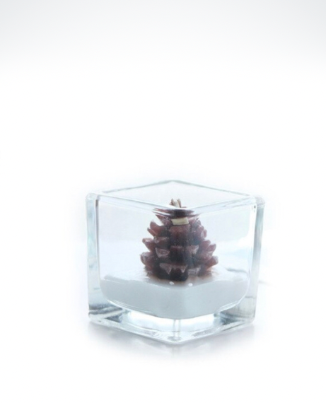 Japanese Scented Cup Candle Festive Christmas Square romantic candles for candlelight dinner Japan Christmas decorative aromatic in glass Trending