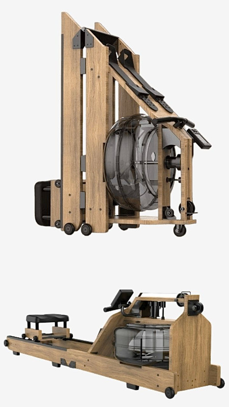 Foldable Rowing Machine Household Intelligent Rowing Machine Foldable Commercial Water Resistance Aerobic Exercise Home Gym Row Machines Trending