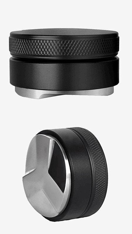 Coffee Palm Tamper Leveler Distributor Espresso Distribution Tool 3 Angled Slopes Adjustable Fits 51/53/58mm Portafilter Tampers Trending