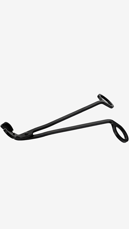 Candle Wick Trimmer 18cm Black Stainless Steel Oil Lamp Trim scissor Cutters Snuffer Tools Hook Clippers Trending
