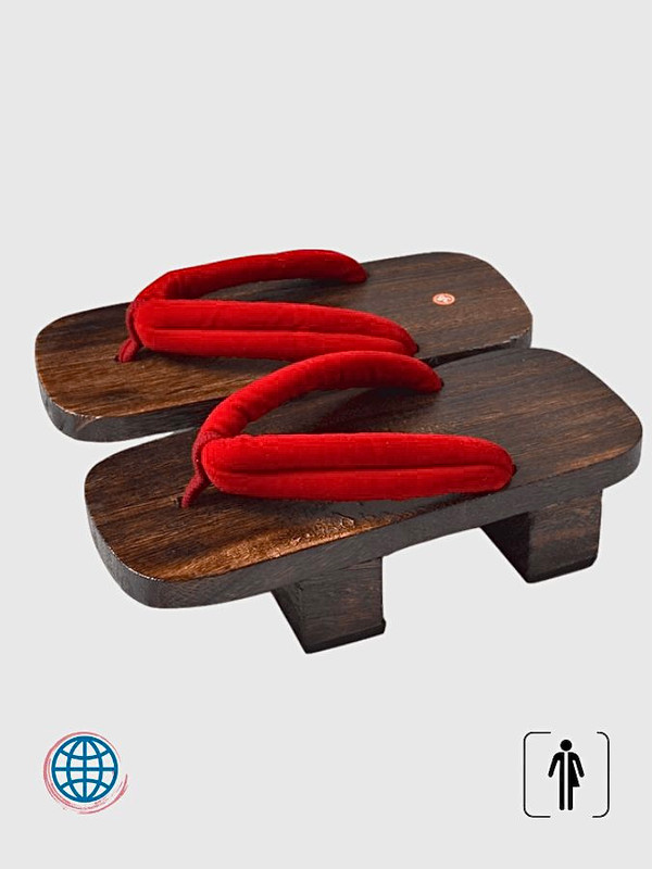 Japanese Traditional Geta Clogs Unisex Woman Mens Paulownia Wooden Japanese Traditional Geta Clogs Man Woman Ninja Japan Cosplay Shoes Flip Flops Outdoor Sandals Shoes Trending