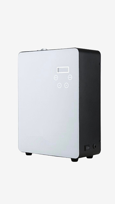 500ml Essential Oils Aroma Air Diffuser Fresh Wall mounted Intelligent Atomizing Essential Oil Aiffuser Aluminum Alloy Hotel Diffusers 500m³ Trending in White Black