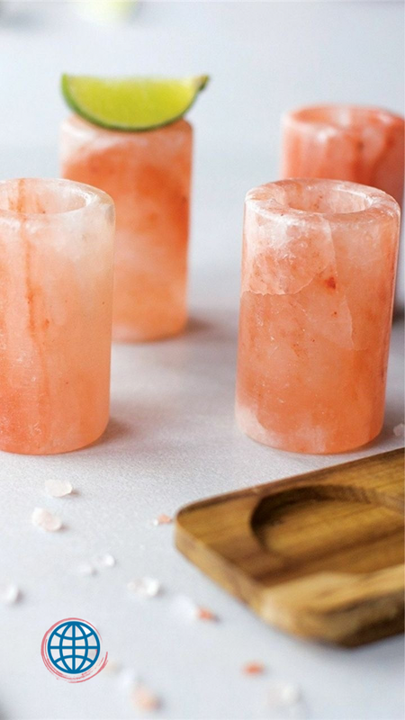 Himalayan Salt Shot Glass Pink Salts Tequila Glasses Wine Mug Sea Salt Cup Trending from Himalayas