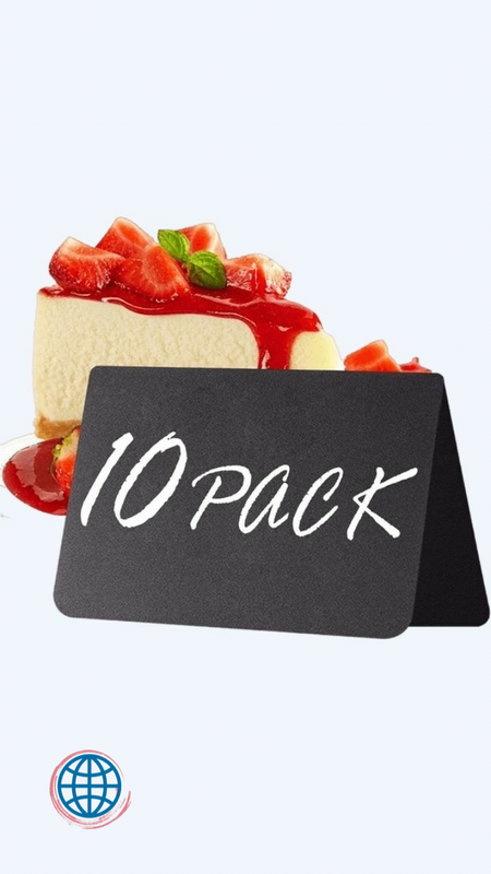 Mini Chalkboard Stands, Set of 10 10pcs Signs Standing Blackboards Message Board Sign Erasable Rectangle Acrylic Trending Chalkboards for Parties Weddings Functions
