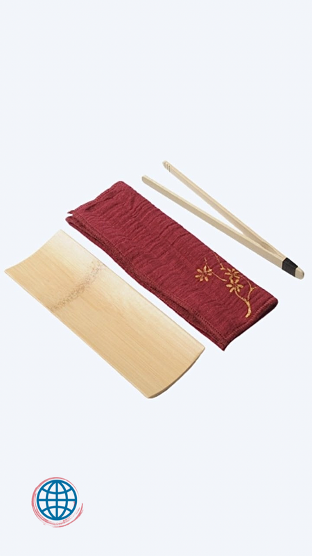 Tea Tongs Set Superfine fiber tea towels + Tong clamp + Spoon absorbent strong wine red kung fu tea towels high grade tea cloth napkins Trending tea ceremony tools Tea Napkins