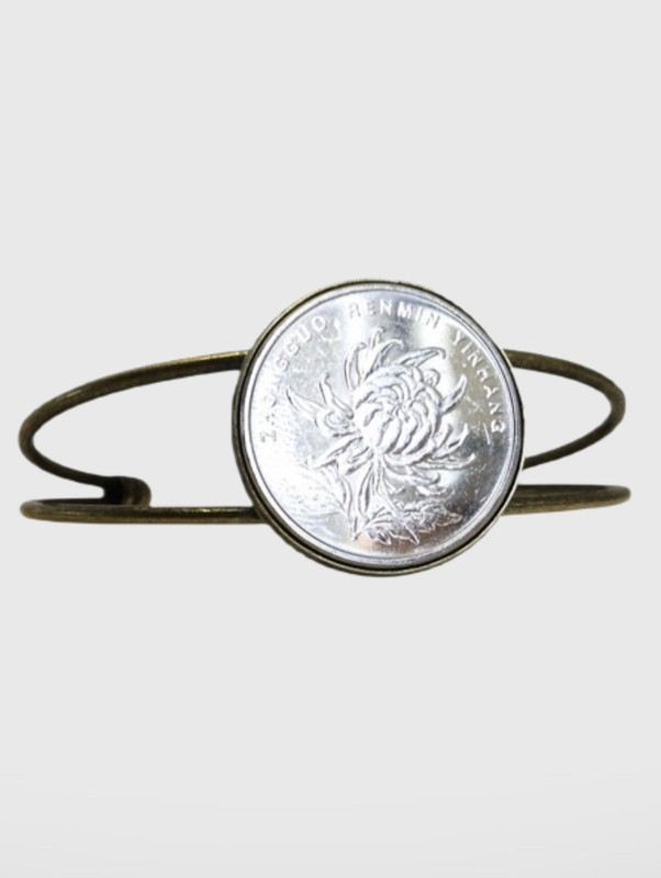 1 Yuan Chinese Coin Bracelet Trend