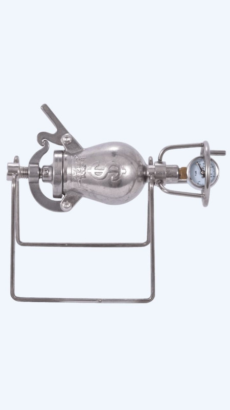 Open-Fire Popcorn Machine Outdoor Entertaining Camping Firing Popcorn Puffing Machines Stainless Steel Dollar $ Symbol Sign Mini Popper Small Manual Trending Open Flame Fire Popcorn Makers