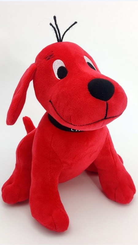 Clifford the Big Red Dog Plush Doll 22cm Toy Movie Cartoon Soft Stuffed Anime Animal Dolls Toys Kawaii Children Trending Birthday Kids Gift