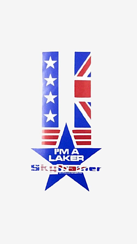 Classic Laker Airways “Im A Laker Skytrainer” Sticker Vintage Originals Collectors Antiques Aviation Trending Airline Memorabilia