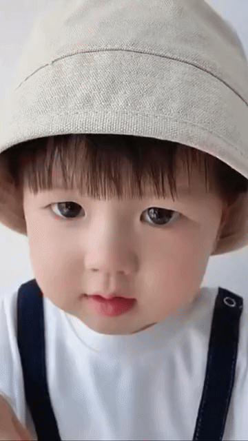 Toddler Cotton Hat Newborn Toddlers Baby 1-3T  Boys Girls Sun Protection Caps Casual Plain Beach Babies Bucket Hats for Boy Girl Trending in Light gray grey