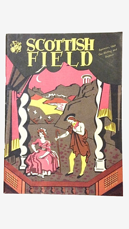 Classic Scottish Field Magazine September 1949 edition Vintage Originals Collectors Antiques Newsprint Magazines Trending Scotland Memorabilia