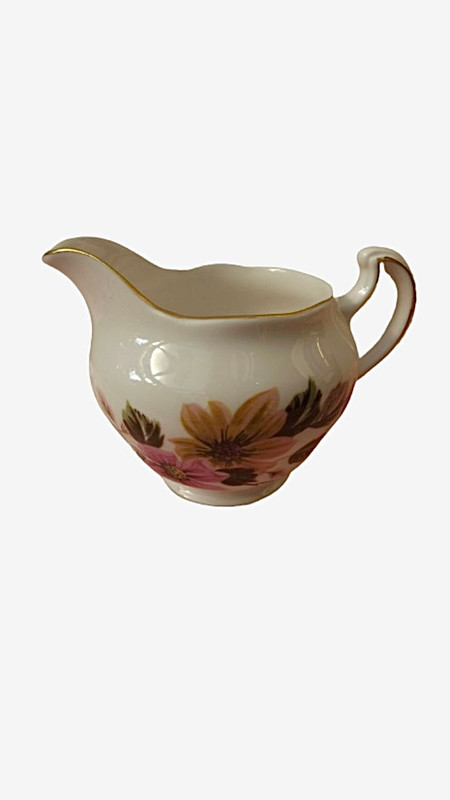 Classic Royal Vale Milk Creamer Jug Vintage Originals Ceramic Collectors Antiques Memorabilia England Ridgway Pottery