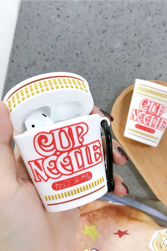 Cup Noodles AirPods 1 2 Case Cover Wireless Headphone Protective Cases Covers Trending for Apple Charging Box Earphone Case