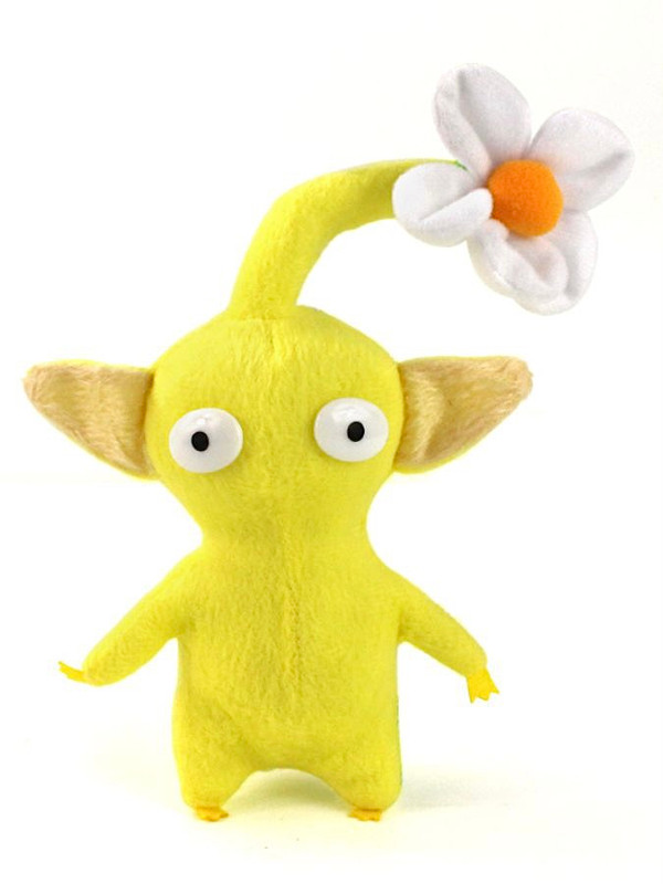 Pikmin Plush Soft Doll 20cm  Japanese Anime Yellow Stuffed Toys Dolls for Children Baby Trending Kids Japan Doll Toy Christmas Gifts