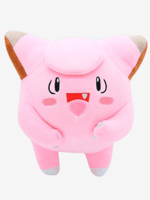 Clefairy Soft Plush Doll 25cm Japanese Anime Figure Toys Stuffed Animals Peluche Cartoon Kids Birthday Gift Trending Japan Toy