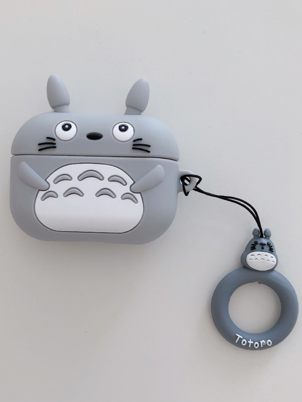 Totoro Anime AirPods 1 2 Pro Case Cover Japanese Cute Cartoon Soft Wireless Headphone Covers for Apple Earphones Protective Trending Japan Cases