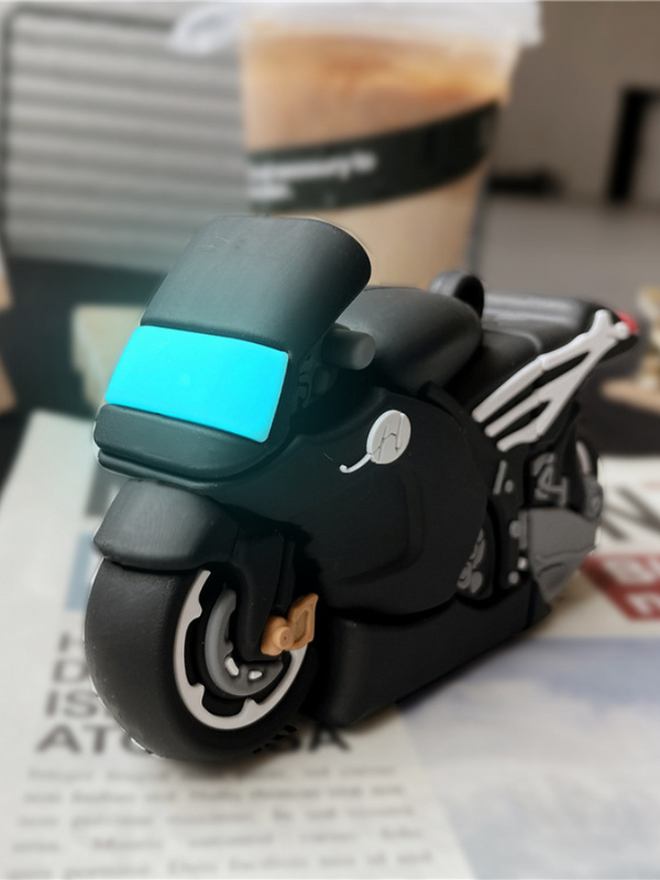 Night Light Motorbike Earphone Case Cover For Airpods 1 2 Pro Night Light Motorbike Earphone Case Cover Trending For Airpods 1 2 Pro