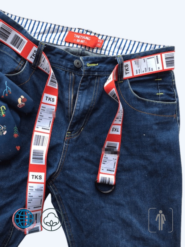 Bag Check Buckle Belt  Unisex Anywear Mens Women’s Pin Bicyclic Txs Letters Digital Printed Preppy Style Casual Knitted Baggage Strap Waistband Red White Jeans Luggage Bag Belts for Man Woman Trending for Vacation Getaway Holiday Fashion
