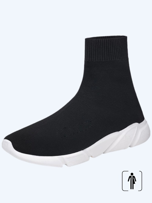 Mesh Sock Sneakers  Unisex Anywear Mens Women Fashion Male Sports Shoes Lady Fur Trainers Jogging Running Tennis Socks Female Walking Slip on Activewear Footwear Trending for Man Woman