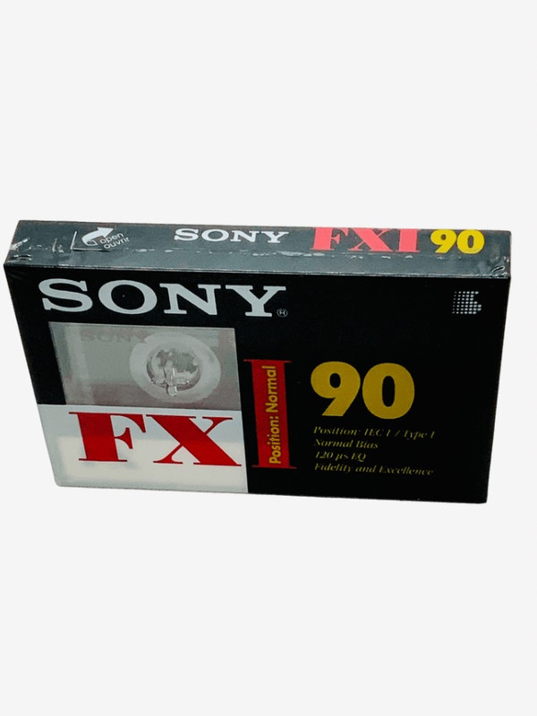 SONY FX90 Cassette Tape  Classic Vintage Audio Recording Tapes Trending Collectors Antique Accessories