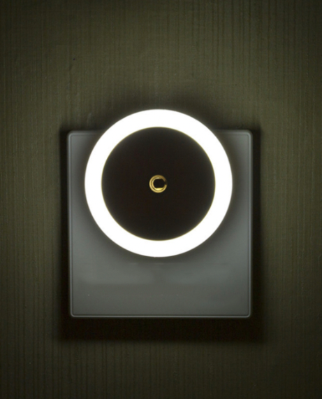 LED Night Light Sensor   Control Socket Lamp EU US UK Plug-in Nightlight for Children Kids Bedroom Energy Saving Corridor Lights Trending