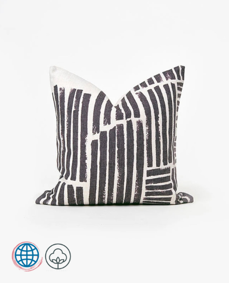 Geometric Pillow Case  Nordic Marble Texture Pillowcase Cotton Linen Cushion Cover for Home Cafe Office Black White 45*45cm Trending Covers