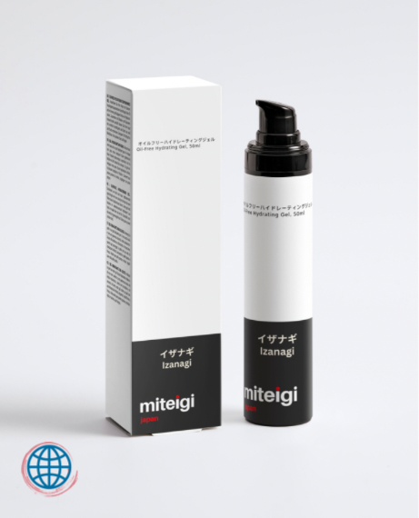 Oil-Free Hydrating Gel 50ml Izanagi Japanese hyaluronic acid face gel skin moisturizer Betaine and Watercress extract facial hydration care Trending Japan zero oil skincare