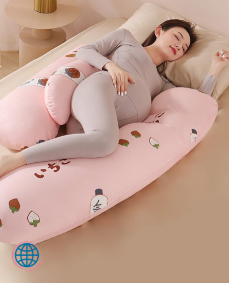 Lumbar Support Pillow & Detachable Pillowcase women’s Pregnant Maternity Sleeping Body Holder Pregnancy Pillows for trending Woman in vitality soda design