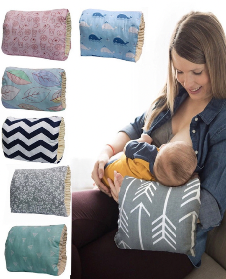 Adjustable Cotton Nursing Arm Pillow  Baby Breastfeeding Washable Infant Nursing Pillows Cushion Trending Arm Pad