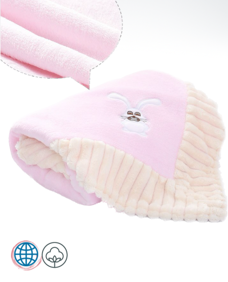 Quilt Cotton-Linen Bedding    Unisex Newborn Baby Crib Cotton Autumn Winter Thicken Cot Quilt Kids Child Sleep Bag 80*100cm Kids Cots Sleeping Cribs Linen in Trending Pink Rabbit Cream