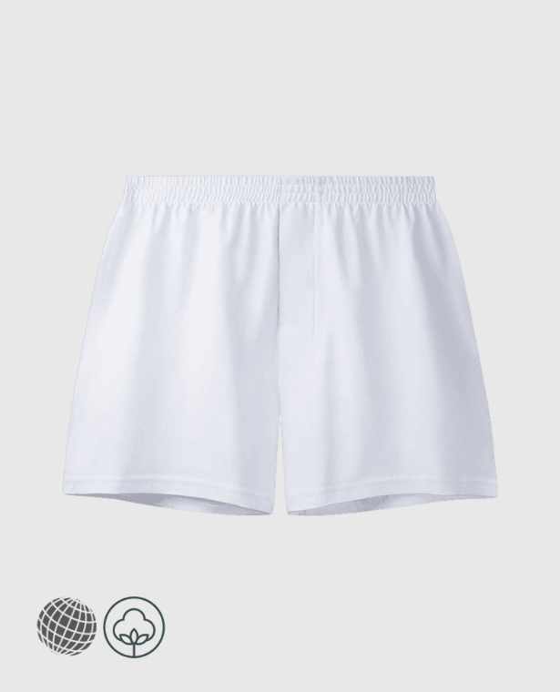 Super Soft Boxers  Men’s Breathable Comfort Underpants Trunks Sexy Boxer Briefs Elastic Shorts Pajama Underwear Penis Bulge Breathe Plus Size Boxershorts for trending Man in White