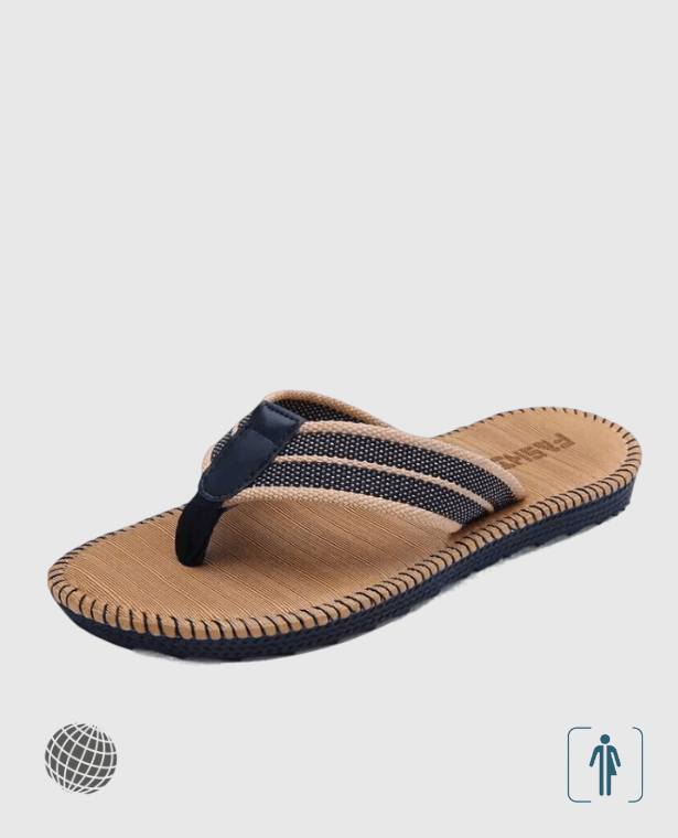 Non-Slip Beach Slippers  Summer Genderful Couples Women’s Mens Unisex Anywear Fashion Trend Leisure Flip Flops Home Men Slipper Sewing Cool Student Clip Outside Slides Footwear for trending Man Woman in Auburn Brown
