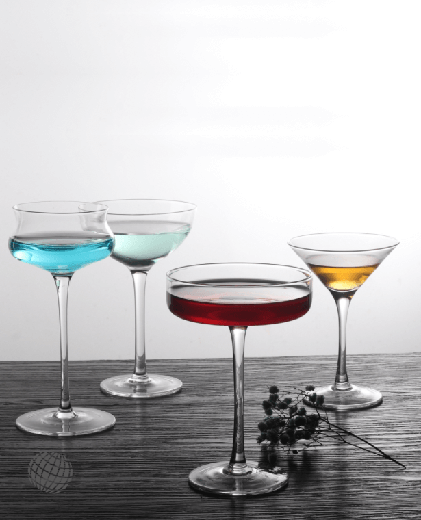 Creative Cocktail Glass  Classical Japanese Martini Cup Goblet Bar Transparent Crystal Goblets Ice Cream Bowl Wine Glasses Drinkware Japan Goblets Trending Glassware Bowls