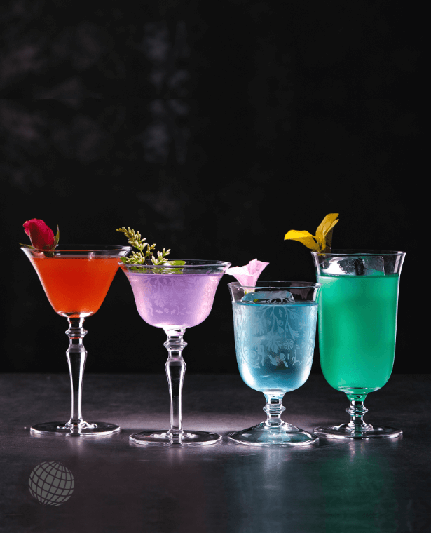 Etched Crystal Cocktail Glass   Nordic Engraved Roasted Flower Transparent Lead-free Cup Martini Goblet Glasses Luxury Juice Milk Cups Bar Utensil Drinkware Norway Scandinavia Scandinavian Norwegian Goblets Trending Glassware