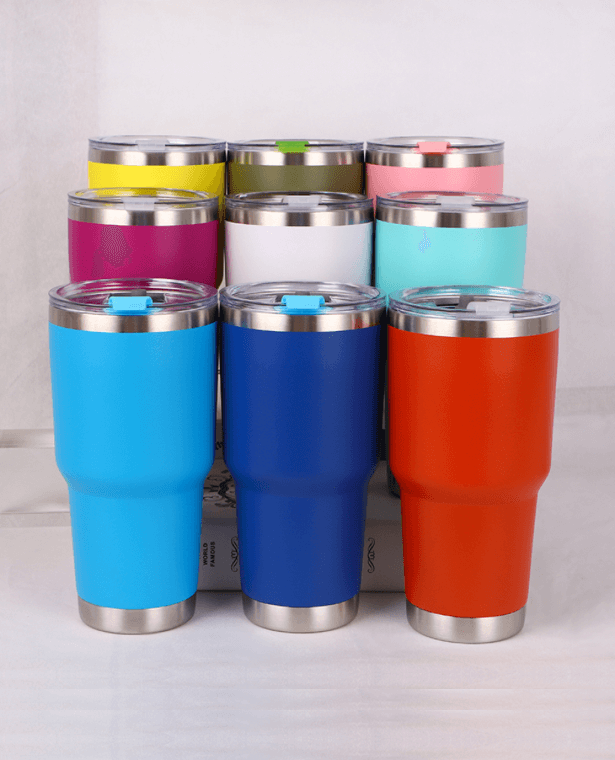 Vacuum Water Flask 30 Oz   1000ml Tumbler Double Wall Insulation Coffee Travel Cup to Carry Drinking Bottle Stainless Steel Thermo Mug for Cars Trending Thermos Flasks