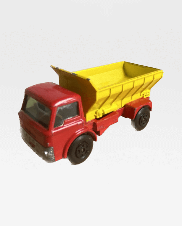 Matchbox 70 Grit-Spreading Truck Diecast Toy Car Vintage Lesney Yellow England c1960s Collectors Antique Original Toys Cars Trending Collectible Collection