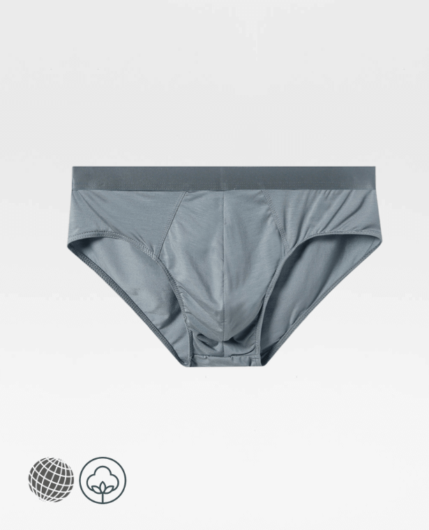 Breathe ModaL Briefs  Men’s Underwear U Convex Pouch Low Rise Sexy Breathable Panties Scrotum Bulge Triangle Brief Soft Plus Size Knickers for Man in trending Blue