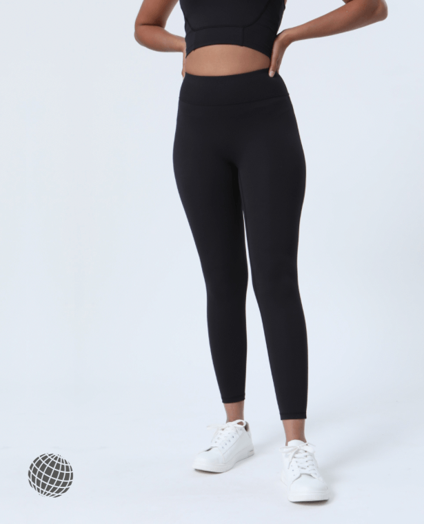 MiteigiYūki Sport Leggings  Women’s Activewear Yoga Sports without Embarrassed Line Workout Pants Antiskid Elastic Waist Sport Fitness Activewear With Pocket Plus Size Sportswear for Woman in trending Black