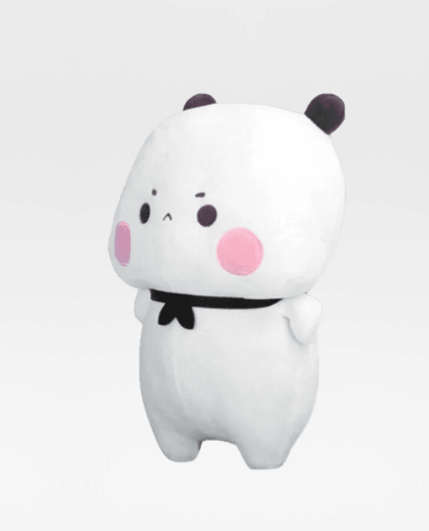 Plush Bubu and Dudu Doll   Children’s Cute Kawaii Plushies Bears Panda Plushie Cushion Stuffed Animals Cute Pillow Kids Christmas Gifts Toys trending Child’s Gift Japanese Dolls in white