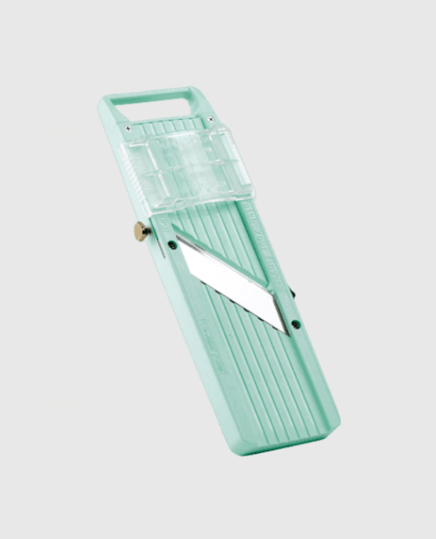 Japanese Mandoline Slicer Set  Flat Multi Function Cutting Board Vegetable Grater For Radish And Fruit Japan Style Slicer Processing  in trending Light Green