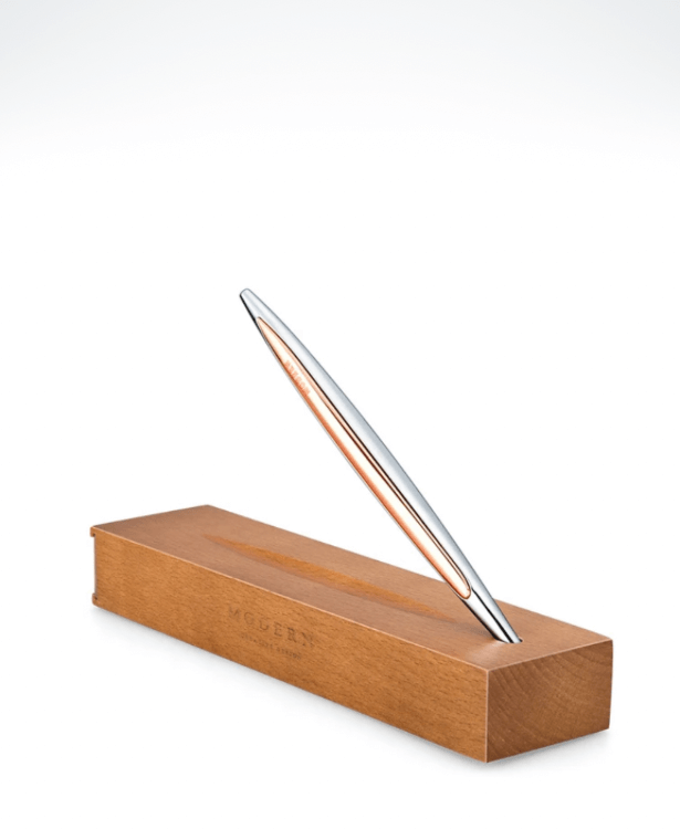 Luxury Forever Pen   Modern Creative for Drawing Sketch Decoration Metal Silver with Black ink Office Business Gift Pens with A High-end Pen Holder Stand Writing Pens Gifts