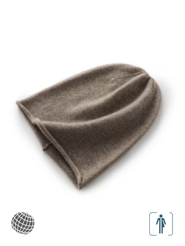Cashmere Beanie mauve  Winter 100% Cashmere-Knitted Unisex Anywear Mens Women’s Warm Hat High Quality Solid Leisure Sleeve womens Hats Beanies Headwear for trending Man Woman