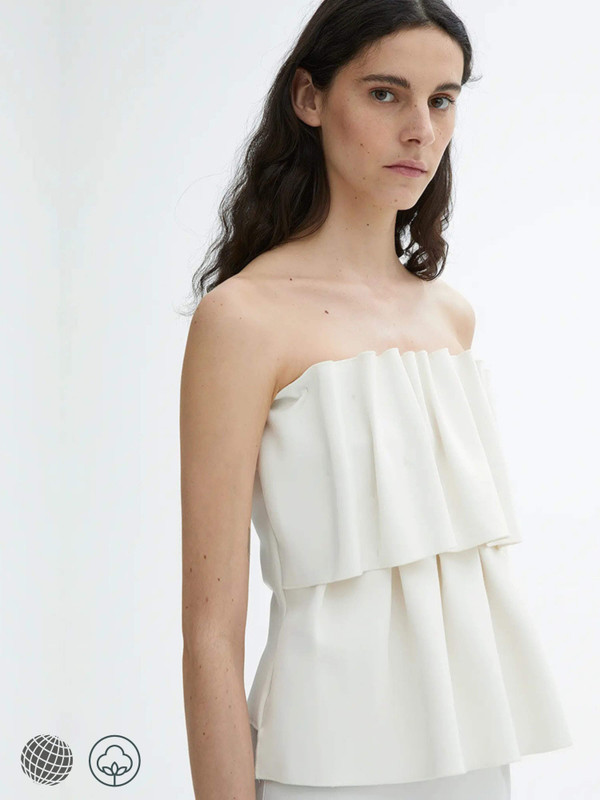 Ruched Wrap Top      Women's Sexy Bustier Vests Spring Summer Slim Korean Style Edgy Clothes Y2k womens layered tank top Sleeveless Tube Tops for woman in white clothes