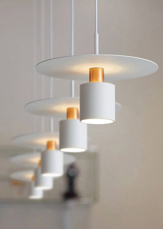 Pendant Light   Nordic Style for Creative Danish Restaurant Small Chandelier Lighting Lights in white Norway Scandinavia Scandinavian Norwegian kitchen dining home decor lamps trending fashion