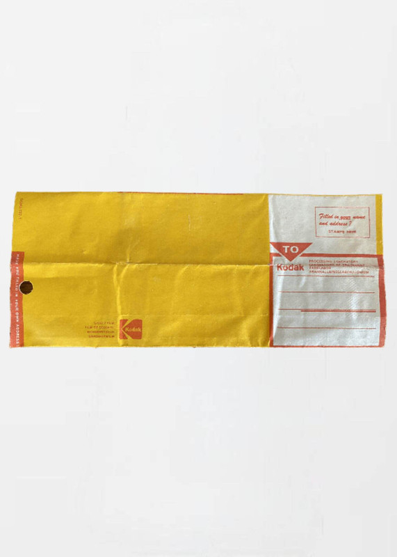 Vintage Kodak Film Envelope classic customer shipping paper envelopes collectors antique memorabilia collections