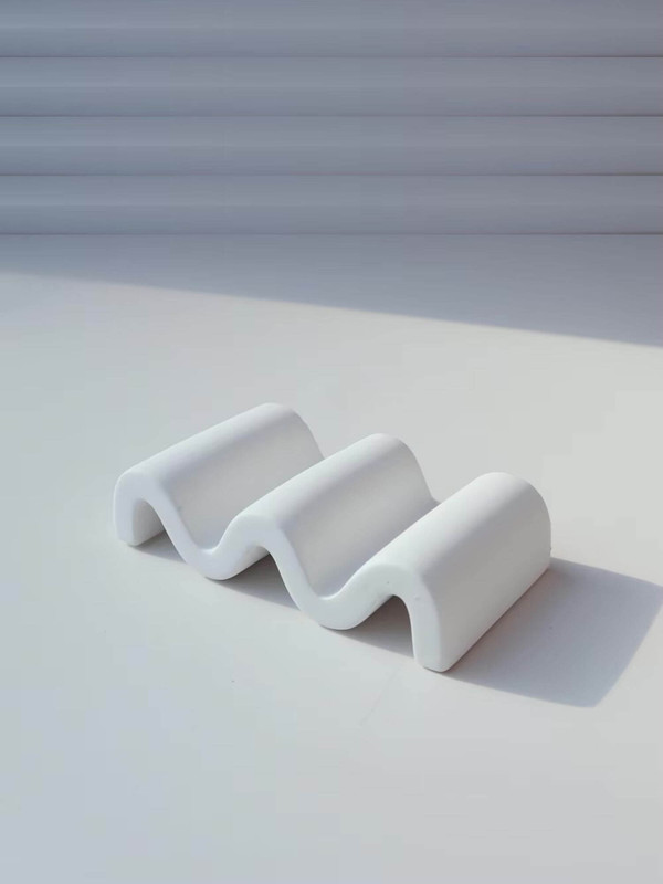 Ceramic Molecular Plate  White Special-shaped Tableware Western Cooking French-style Dessert Sushi Wave Plates Kitchen appetizer waves Tableware
