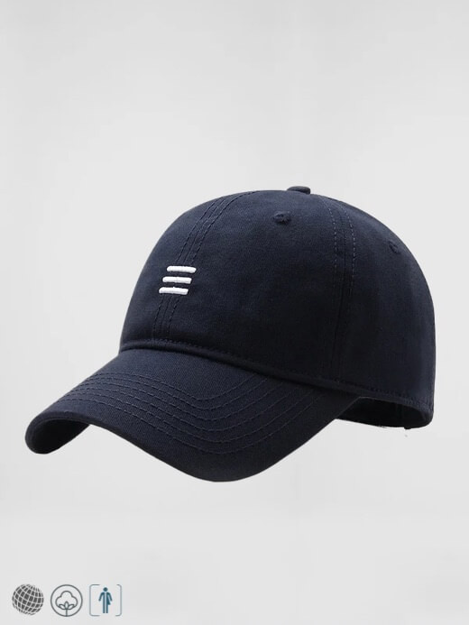 Cotton Baseball Hat   Genderful Big Head Plus Size Caps Unisex anywear Men’s Women’s Structured Sports Trucker Windproof Trucker Golf Summer Hip Pop Hats for man woman in navy blue Mens Womens headwear