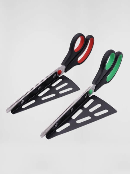 Pizza Scissors    Knife Bakeware Baking Cutting Tool Slicers cutters kitchen accessories  serveware in green