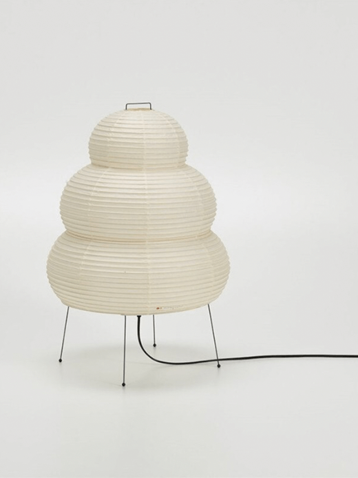 Japanese simple rice paper desktop decorative table lamp villa model studio caterpillar art table lamp Trending